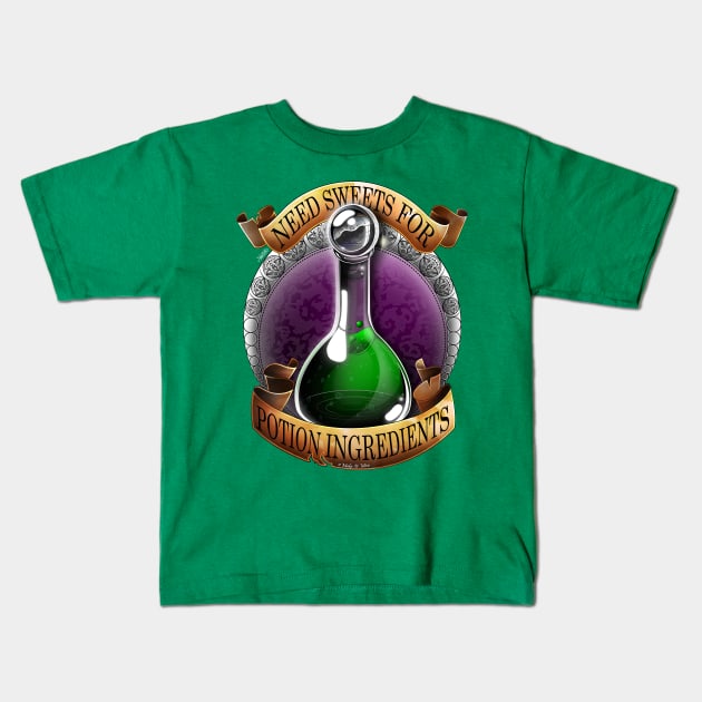 Candy for Potion Ingredients? Kids T-Shirt by Make-It-Mico